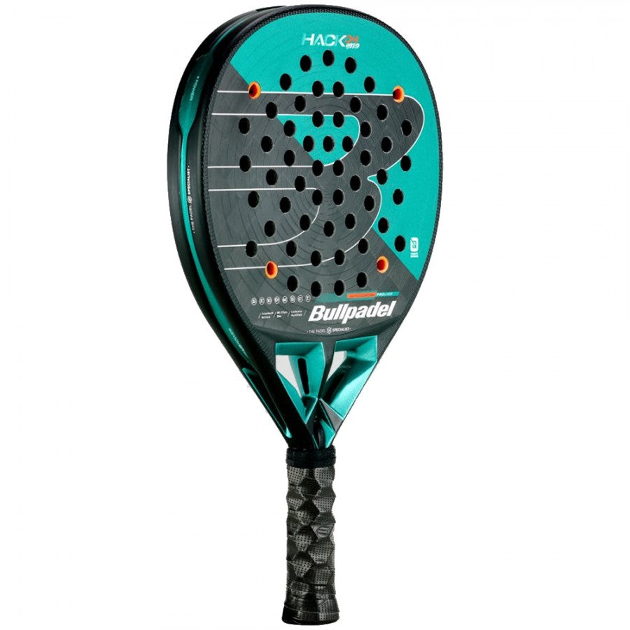 Bullpadel Hack 04 Hybrid 2025 padel racket, back