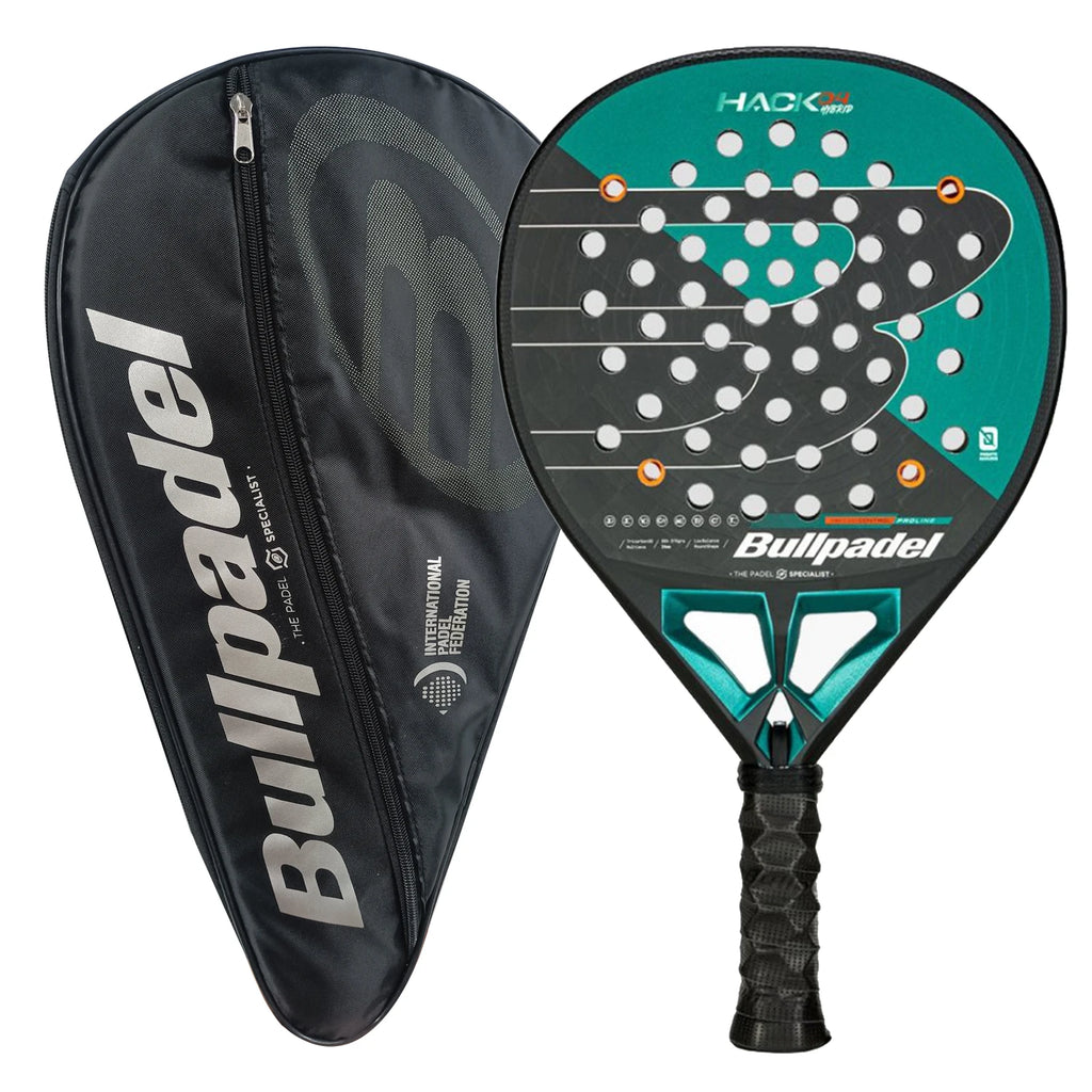 Bullpadel Hack 04 Hybrid 2025 padel racket detail