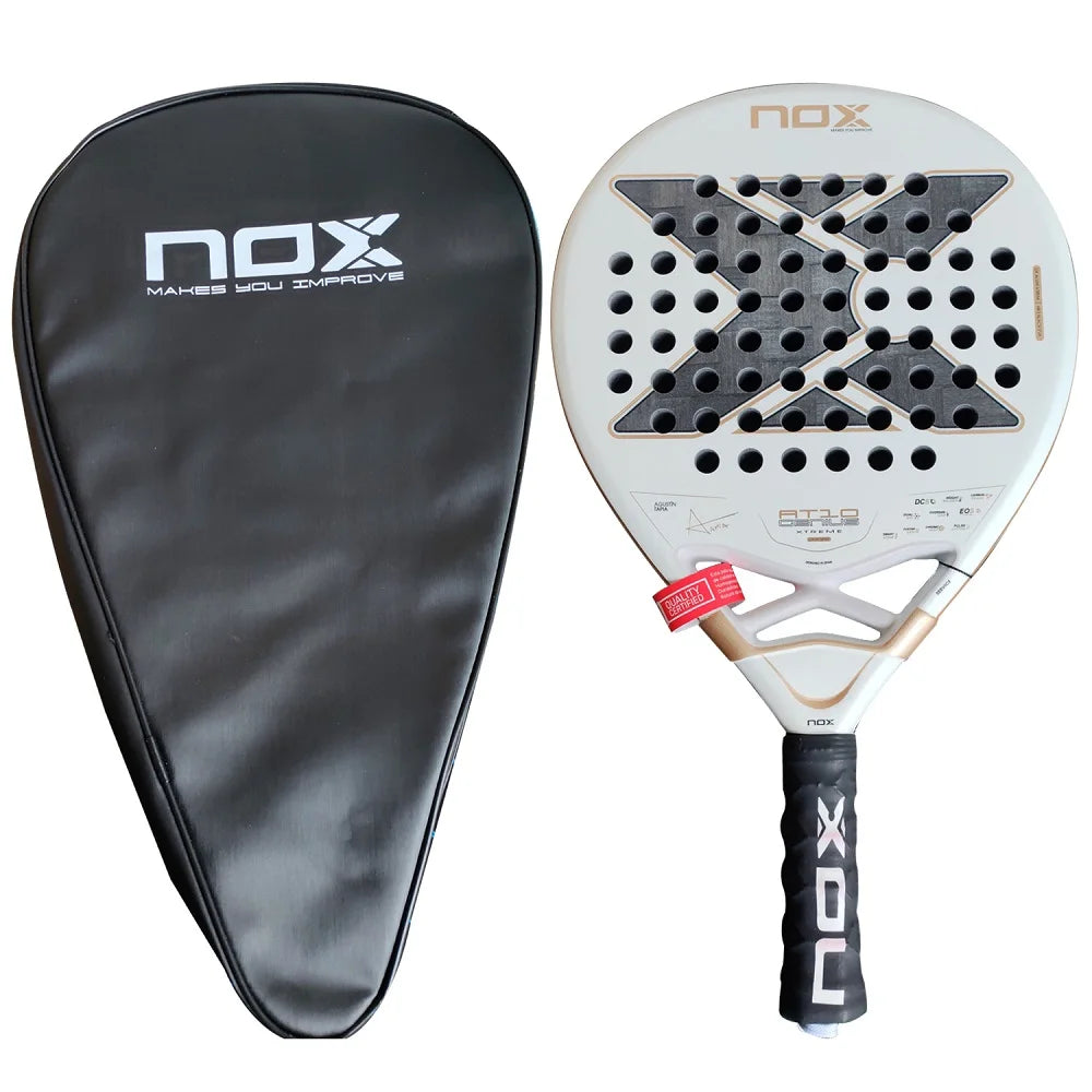 NOX AT10 Genius 12K Xtrem 2026 padel racket detail