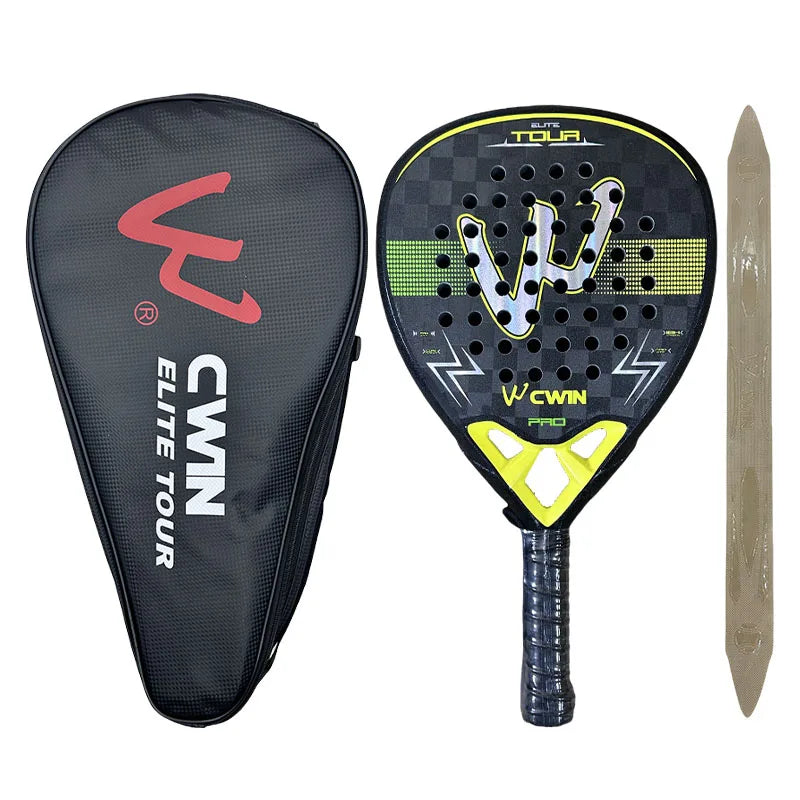 Camewin Elite Tour Pro 18K padel racket, blue