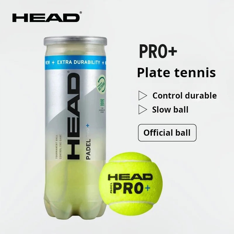 HEAD padel balls on court