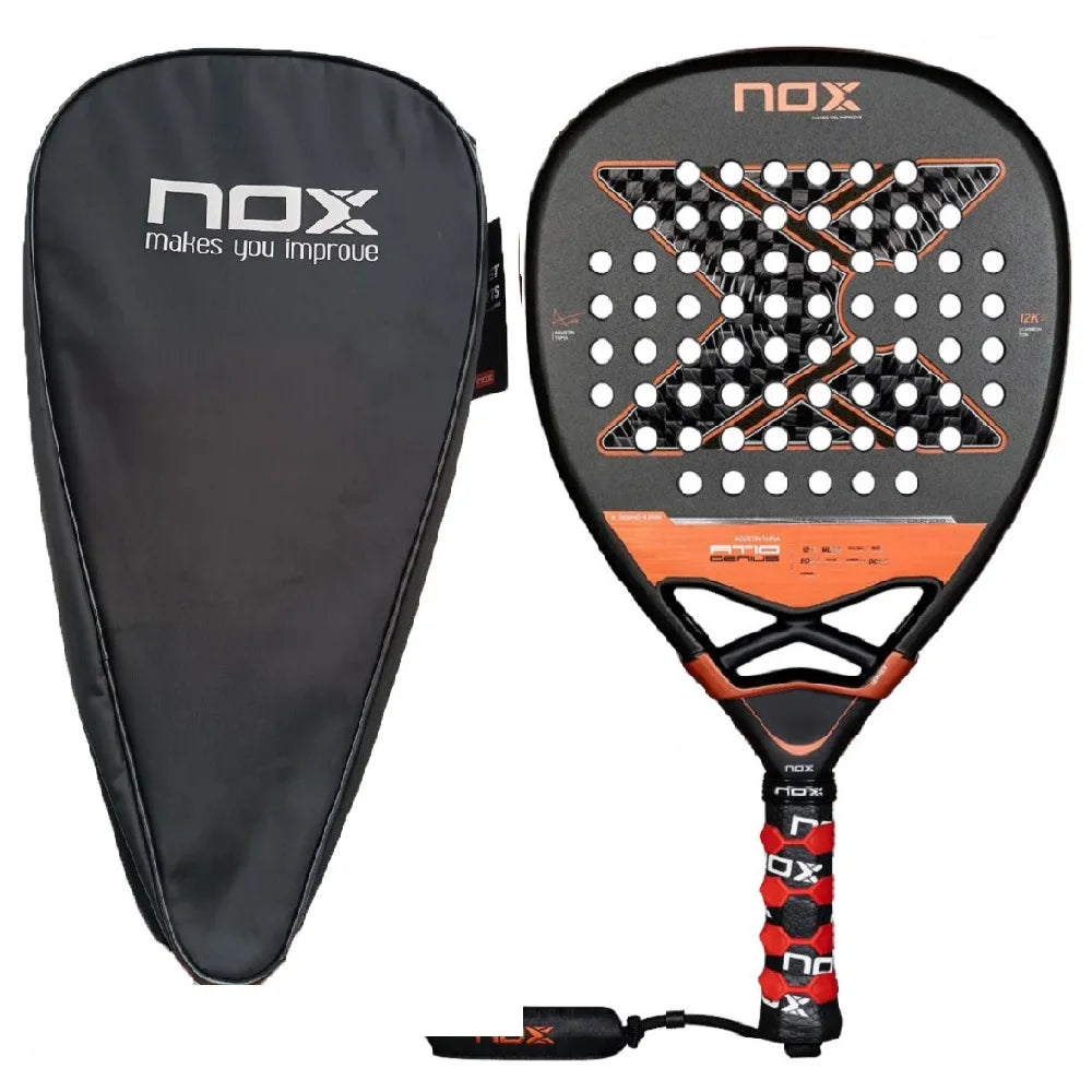 NOX AT10 Attack 12K 2025 padel racket detail