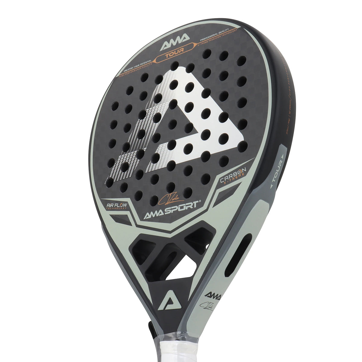 Amasport Tour teardrop head from the other side