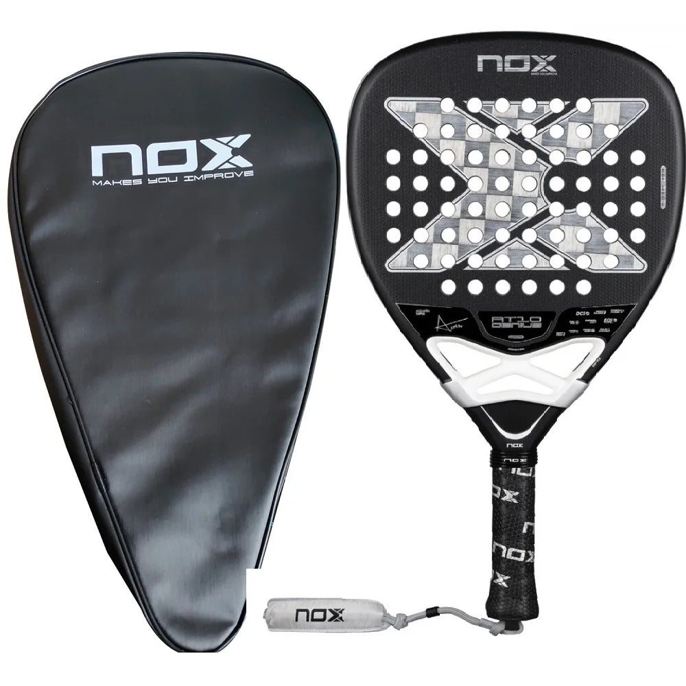 NOX AT10 Attack 18K 2026 padel racket detail