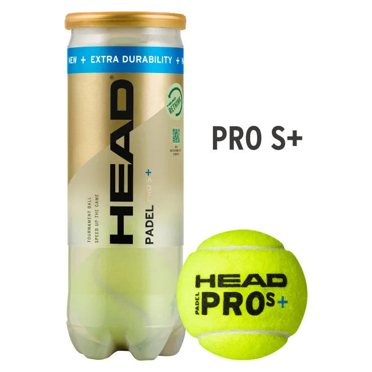 HEAD padel balls, 3 ball can