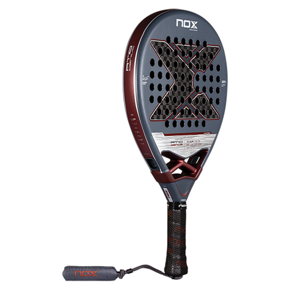 NOX AT10 Genius 12K 2025 padel racket, back