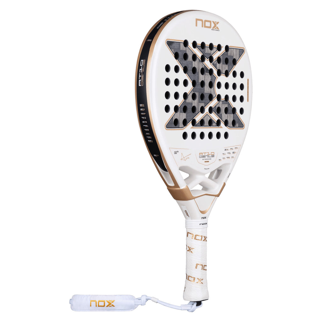 NOX AT10 Genius 12K Xtrem 2026 padel racket, back
