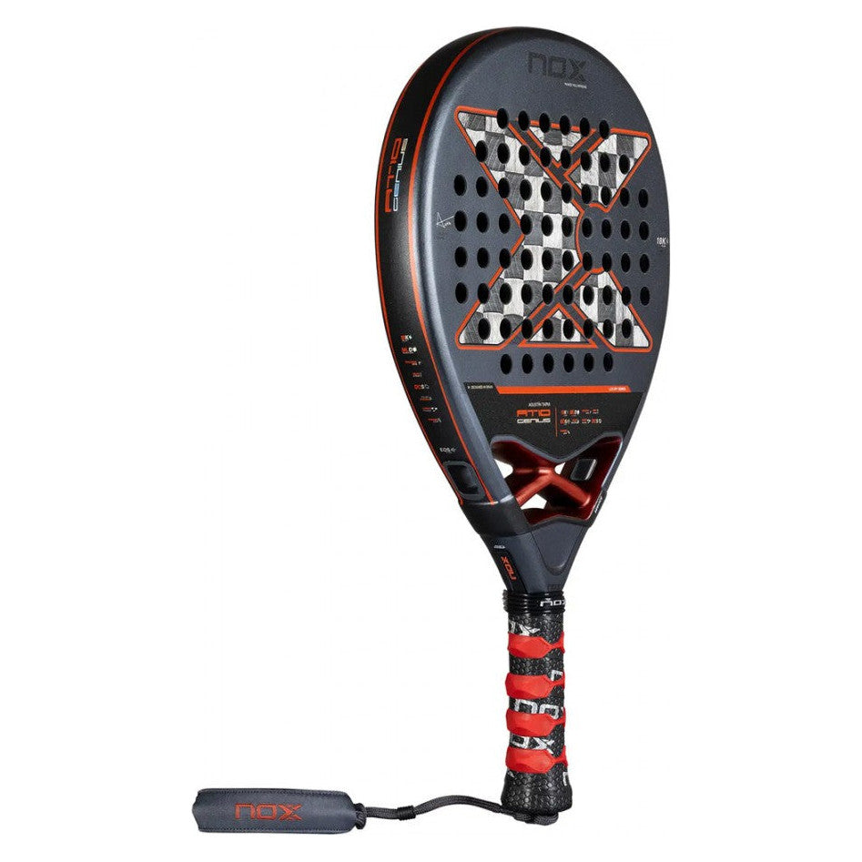 NOX AT10 Genius 18K 2025 padel racket, back