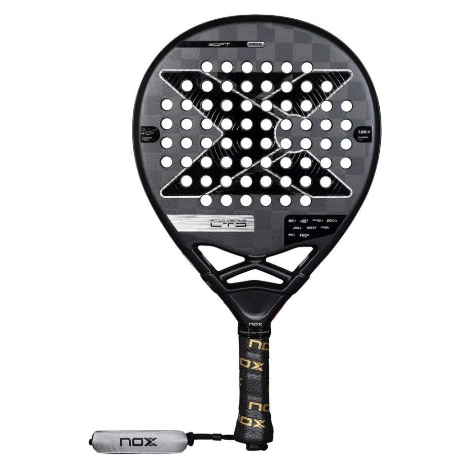 NOX AT10 Genius LTD 2025 padel racket, back