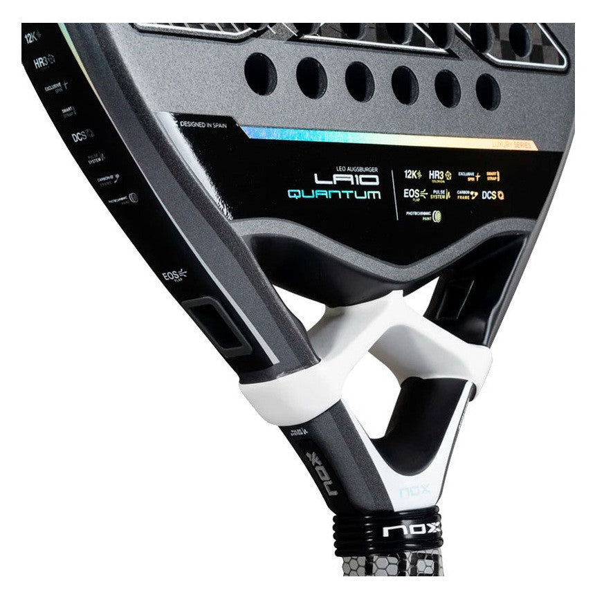NOX LA10 Quantum 12K 2025 padel racket, profile